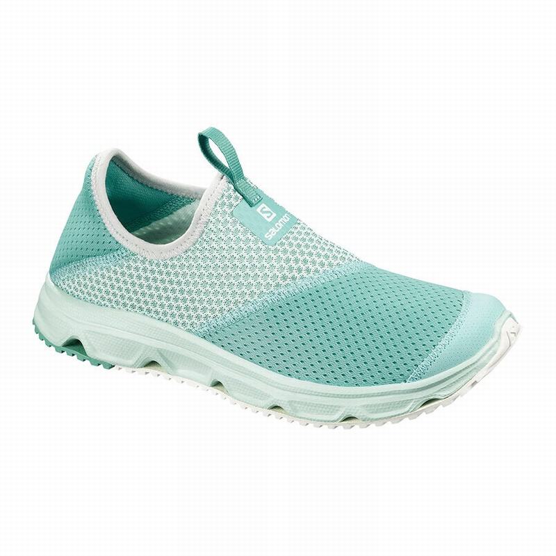 Salomon Singapore Womens Water Shoe - RX MOC 4.0 W Turquoise/White | 75412-VQNI